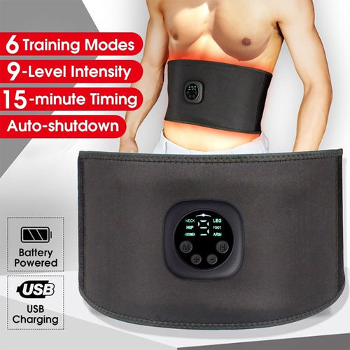 EMS Smart Waist Trainer Abdominal Muscle Stimulator